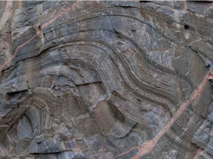 Canadian Shield Swirl Wall Mural. Stone wallpaper from About Murals.
