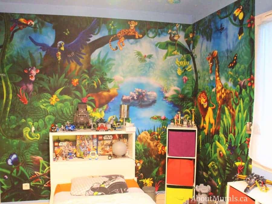 Jungle Wall Mural - Bedroom