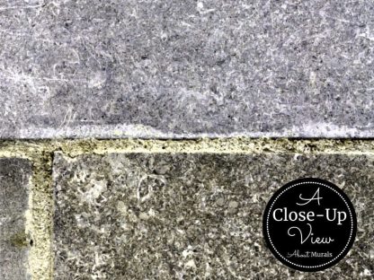 A close-up of grey marble slabs in Marbled Blocks Wall Mural from About Murals.