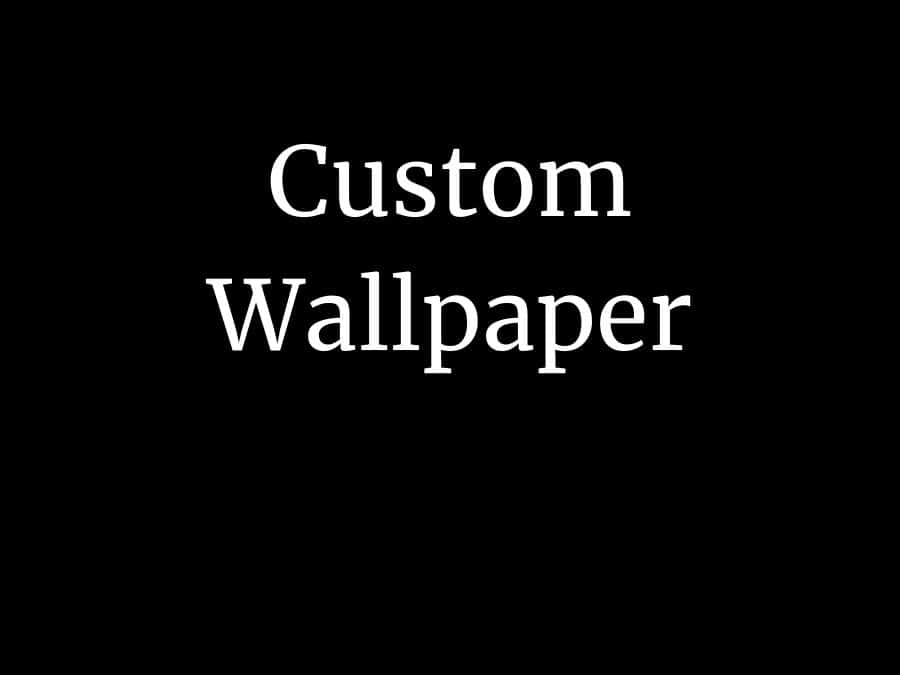Custom Wallpaper from AboutMurals.ca