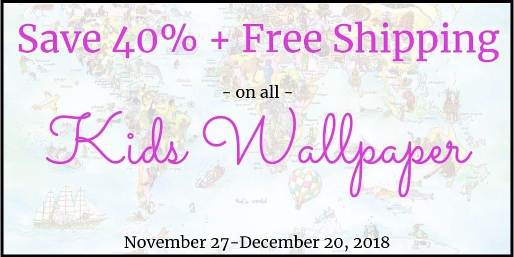 Kids Wallpaper Sale from AboutMurals.ca. Save over 40% plus Free Shipping. Shop Now!