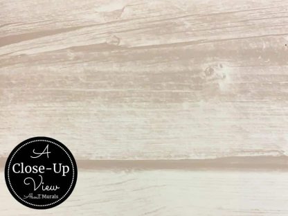Beige Horizontal Barnwood Wall Mural - Close-up View from About Murals