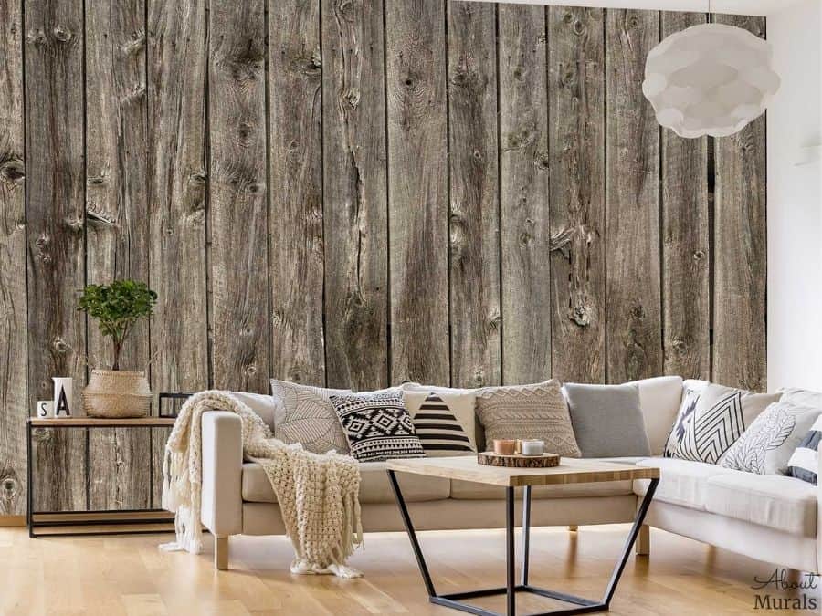 Wood Look Wallpaper from AboutMurals.ca