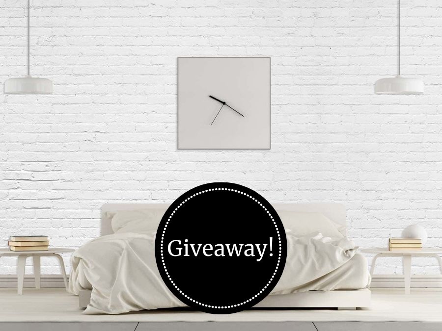 Enter the Instagram Giveaway to win a White Brick Wallpaper from About Murals