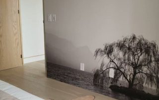 Custom Wallpaper of a Willow Tree from About Murals