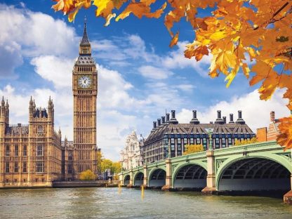 London Wallpaper is a photo mural of Big Ben in England from About Murals.