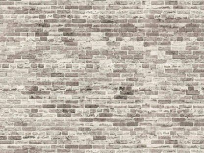 Beige Brick Wallpaper is a high res photo mural of an old greige brick wall from About Murals.