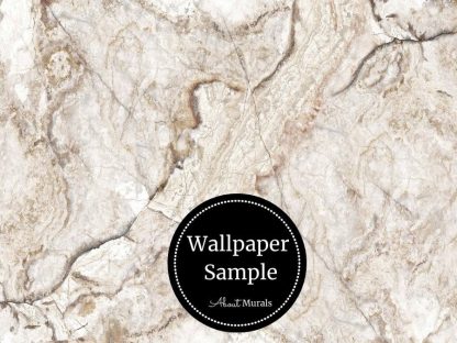 Beige Marble Mural is an elegant wallpaper of tan coloured marble with brown veining. Wallpaper samples available from About Murals.
