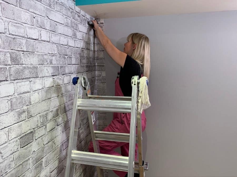 How To Hang Prepasted Wallpaper Video Tutorial by Adrienne of About Murals